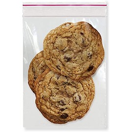 Universal Packaging 4” x 6” Inch Ziplock Clear Plastic Storage Sandwich Cookie Snack Bags 2.0 Mil, Craft Beads, Resealable, Zipper Seal Travel Baggies