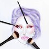 NYX Professional Makeup Juego de pinceles de maquillaje sintético de