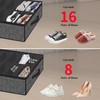 Onlyeasy Sturdy Under Bed Shoe Storage Solution Organizer For Closet