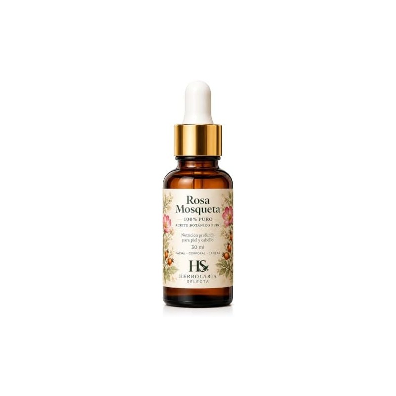 Aceite de Rosa Mosqueta 100% Puro 30 ml con Vitamina