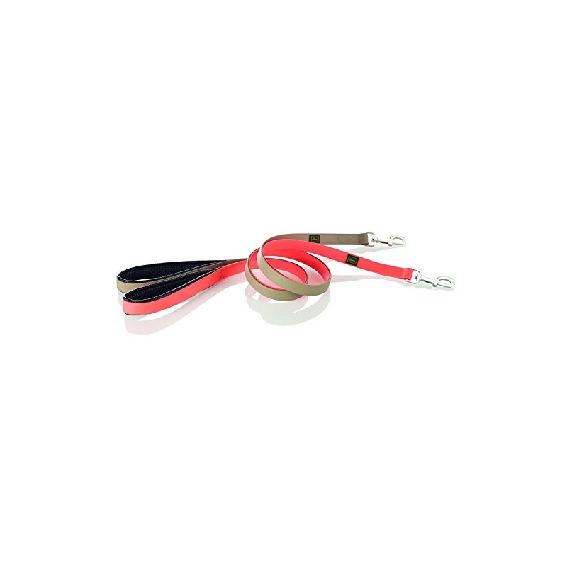 Hunter Convenience Dog Lead Leash Medium Neon Orange