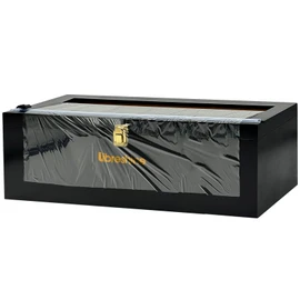 Libreshine Black 18 Inch Plastic Wrap Dispenser with Slide Cutter – Commercial-Use Paper Roll Cutter for Food Service, Fits 3000ft Film, 1000ft Foil & Butcher or Freezer Paper Rolls