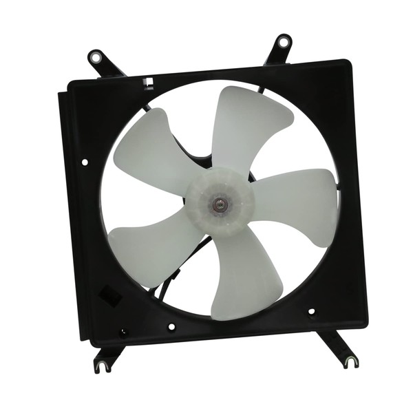 TYC 600040 Cooling Fan Assembly Compatible with 1990-1993 Honda Accord