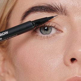 Thicker Brow Pen Duo, Dual Ended Pen, Vegan & Cruelty Free (Brunette)