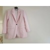 Zara Straight-cut Blazer Pink/blush Sz S NWT- BLAZER ONLY