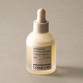 [Lee Soo-hyang PICK] Cosme Chef Baekdanggo Makgeolli Baekokbit Freckle Ampoule 30ml / 코스메쉐프 백당고 막걸리 백옥빛 기미앰플 30ml