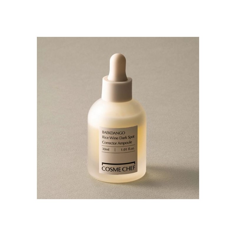 [Lee Soo-hyang PICK] Cosme Chef Baekdanggo Makgeolli Baekokbit Freckle Ampoule