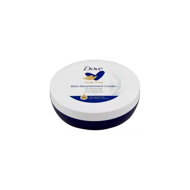 Dove Rich Nourishment Cream Hidratación Profunda Nutrición Larga Duración Crema