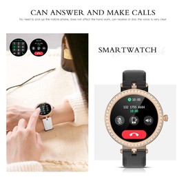 Ladies Smart Watch for Women Make Calls Smartwatch Ladies Fitness Watch Female Health,Heart Rate,Sleep,Blood Oxygen,Blood Pressure Monitor Activity Tracker for Calories Compatible with Android iOS