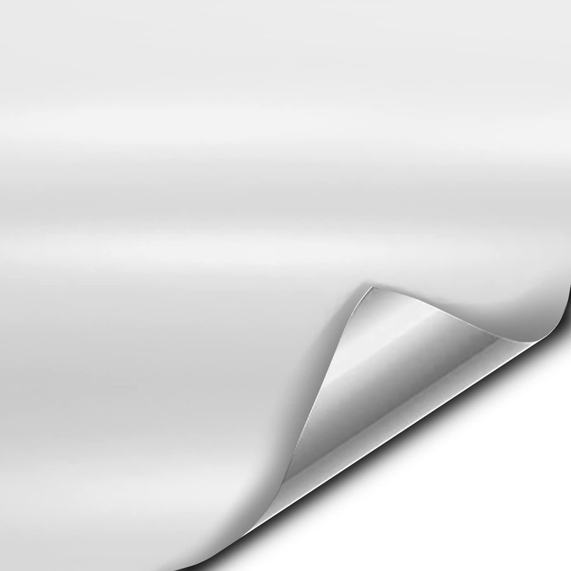 VViViD+ Matte Pearl White Vinyl Car Wrap Film (10ft x