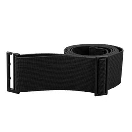 Gelante Lady Invisible Belt - Web Canvas Elastic Adjustable Skinny No Show Belt-2051-BLack (0-14)