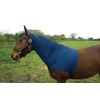 Rhinegold - Copricollo elasticizzato in lycra satinata, completo - blu