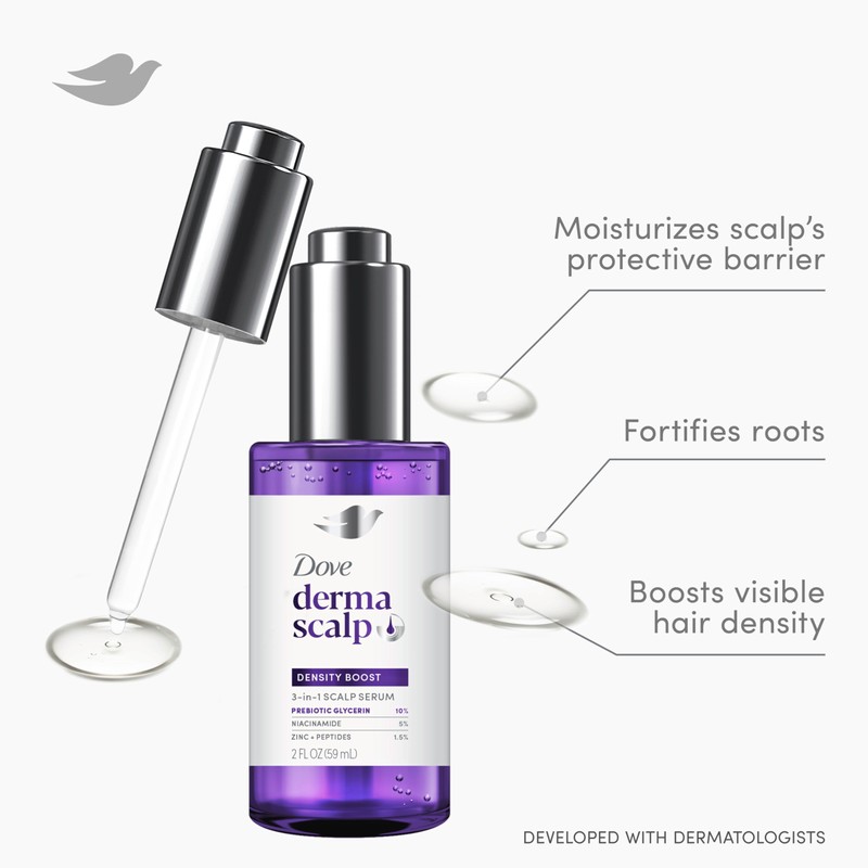Dove Derma Scalp Density Boost 3-in-1 Scalp Serum 1 ct