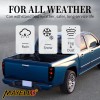 fuknight Pair Black Smoke For 2004-2012 Chevy Colorado GMC Canyon