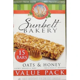 OATS & HONEY Chewy Granola Bars 15-Count VALUE PACK (5 Boxes)