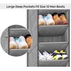 SLEEPING LAMB Over The Door Shoe Organizer for Closet with
