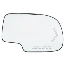 Side Heated Mirror Glass Rear View Mirror Glass with LED Turn Signal Lamp Replacement for Avalanche 1500 2500 Right 88944392