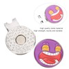 VGEBY Golf Ball Markers with Silver Golf Cap Clips 25