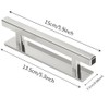 Self-Stick Push Pull Helper,10 Pack ABS Plastic Cabinet Drawer Handles
