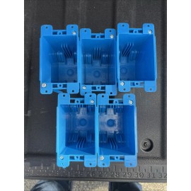 Carlon 5X CARLON B120R PVC single gang cut-in box