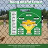 Magnetic Baseball Lineup Board - Dry Erase Baseball Lineup Board