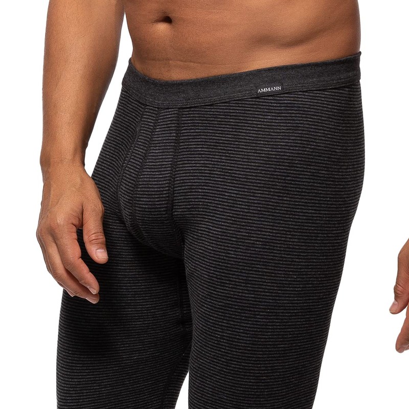 Ammann Men's with Fly Jeans 170879 - 5 charcoal