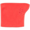 Jack Wolfskin BAKSMALLA Unisex Children's Fleece Loop Scarf, Tulip Red