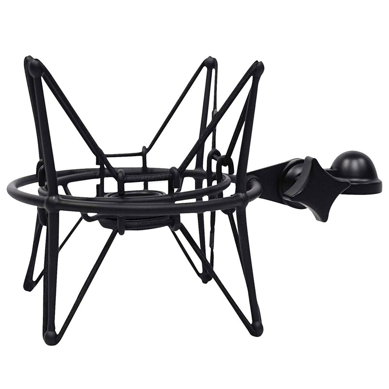 Samson SP04TB Microphone Spider Black + Keepdrum MS138 Articulated Arm