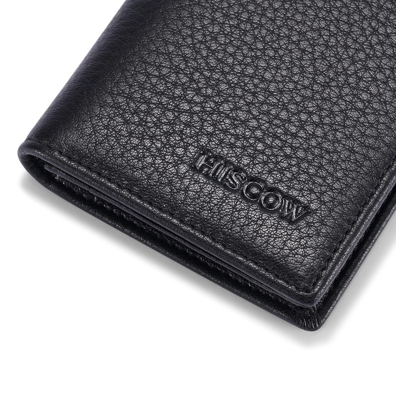 Leather Business Card Case Holder for Men & Women, Italian
