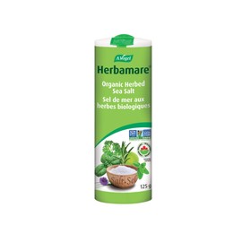A.Vogel - Herbamare Original | Herbed Sea Salt - Infused with Organic Herbs and Vegetables | Non-GMO Project Certified | MSG and Gluten Free | Suitable for Vegetarian and Vegan | 125 G