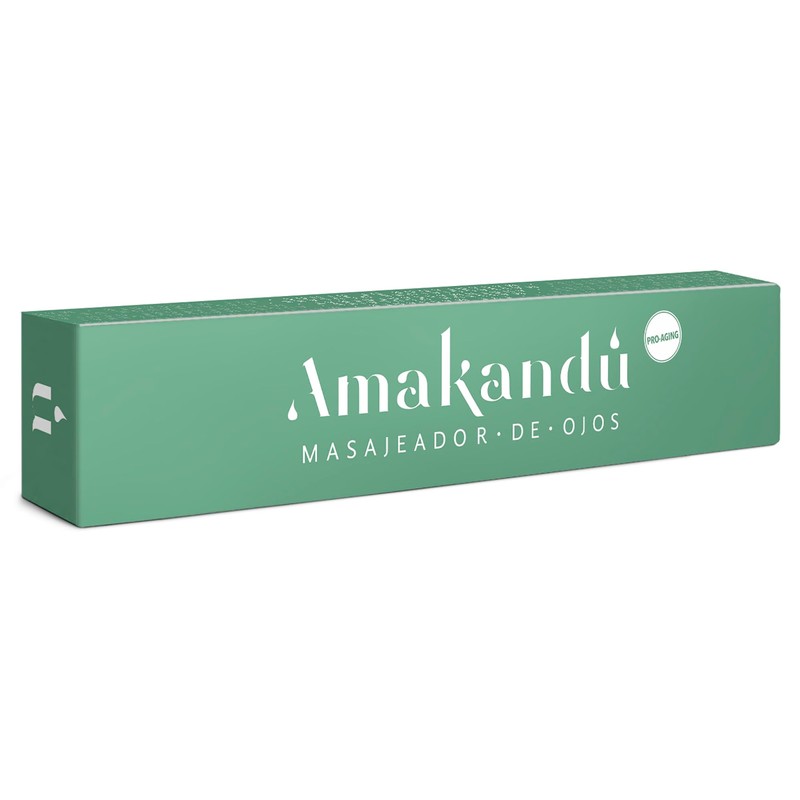 Amakandu Eye Massager Beech Wood Aventurine Stone Relaxing Effect, Wellness
