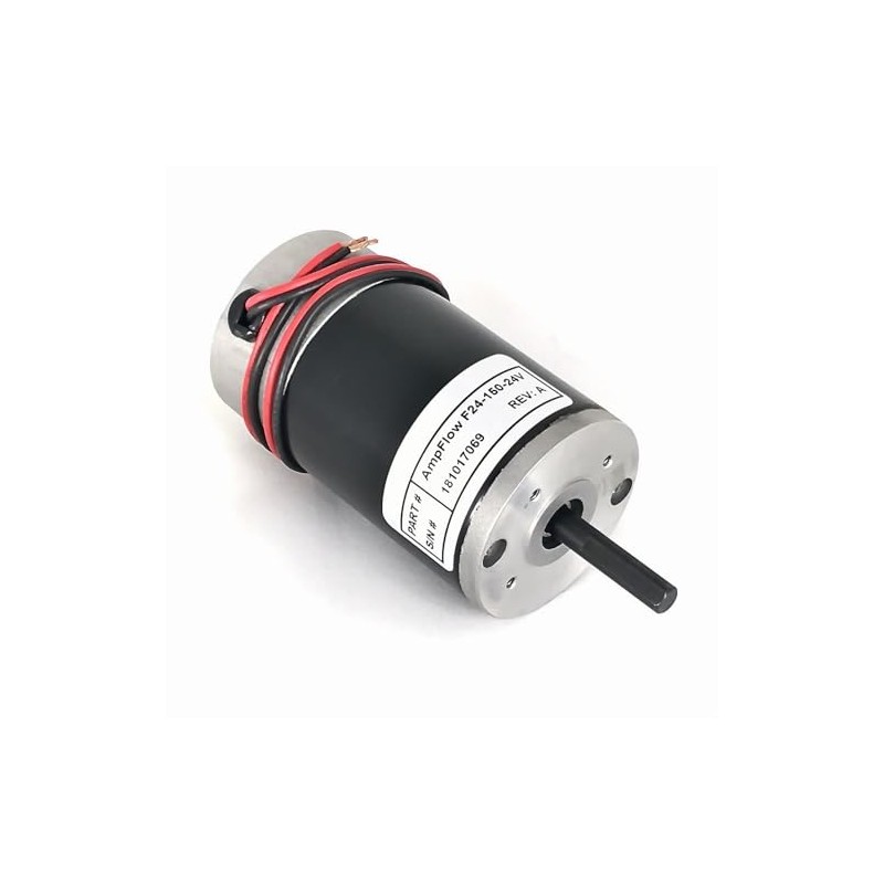 AmpFlow F24-150-12V Brushed Electric Motor, 6V, 12V, or 18 VDC,