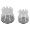 15pcs Chair Leg Protectors Silicone Felt Bottom Chair Leg Covers