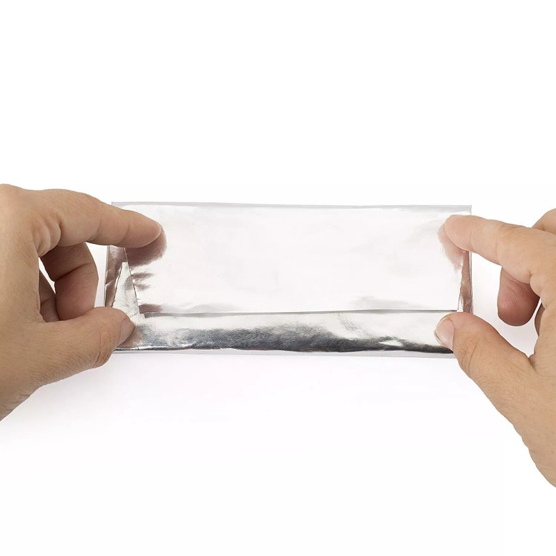 Foilman NEW Foil Wrapper Silver 6" X 7.5" For Hershey