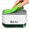 OMAIA 2-in-1 Dish Soap Dispenser with Sponge Holder - Smart