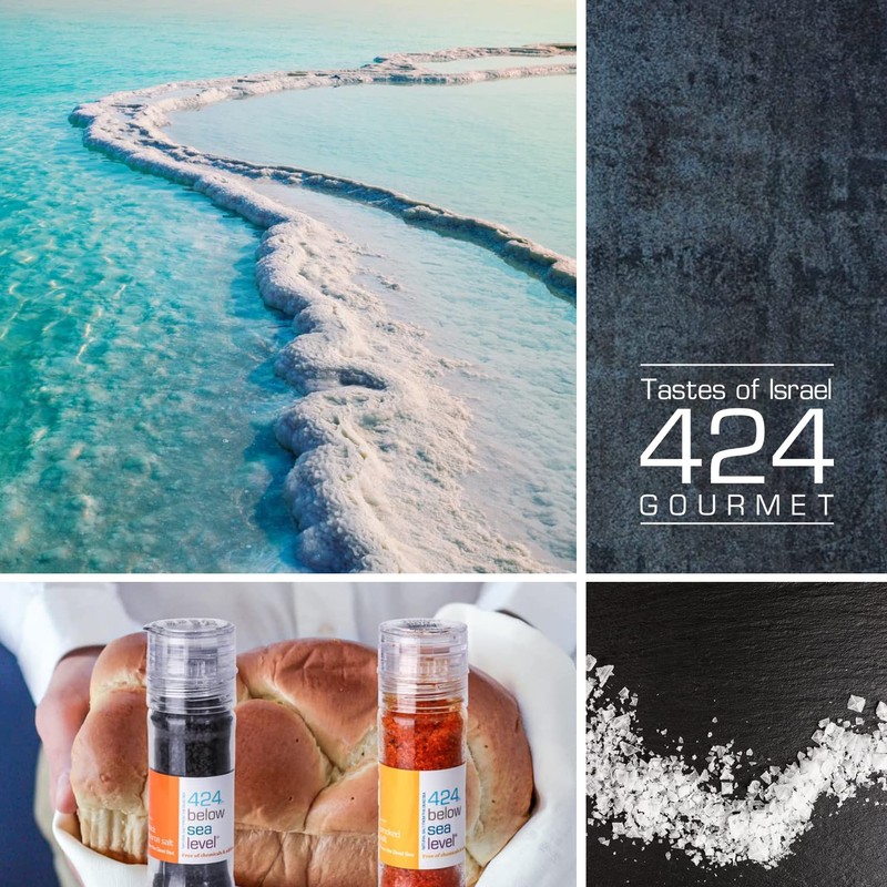 Gourmet Salt Collection from The Dead Sea 3.87oz (Salt with