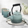 Le Creuset Enamel on Steel Demi Tea Kettle with Gold