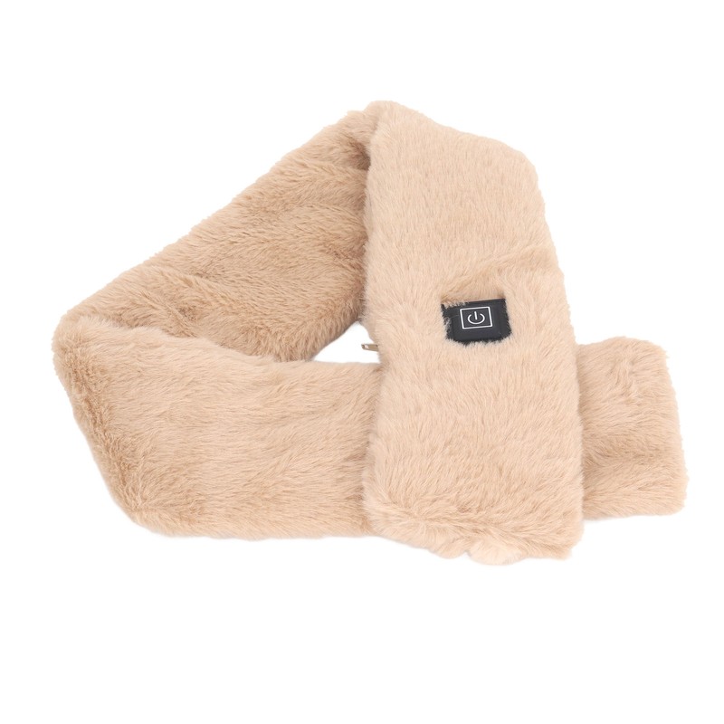Heated Scarf Relieve Neck Pressure Keep Warm USB Rechargeable Soft