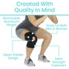 Vive Hinged Knee Brace - Adjustable Open Patella Support for