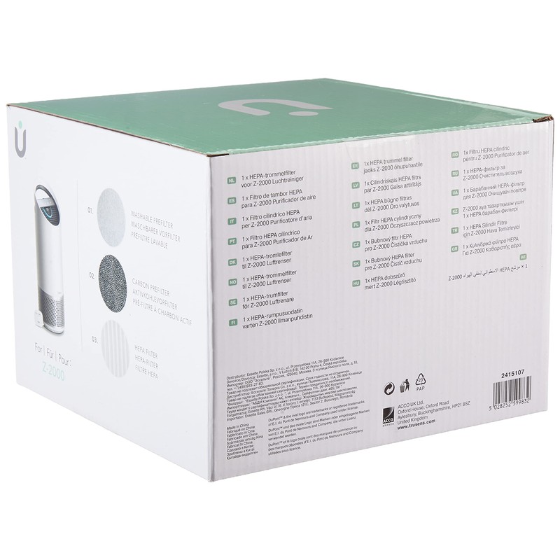 Leitz Trusens Replacement Dupont Filter 3-in-1 Drum for TruSens Z-2000