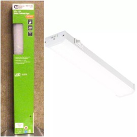 Commercial Electric NEW 12 in. LED White Linkable Plug In Under Cabinet Light