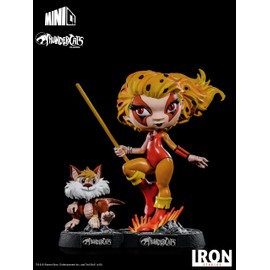 Iron Studios - Minico Heroes Thundercats Cheetara & Snarf Vinyl Statue
