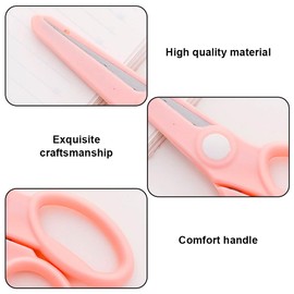 Children Scissor Round Tip Pre School Training Scissors Sturdy Kids Art Craft Scissor for Children Student Teacher Craft Production