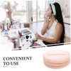 WOONEKY Cosmetic Powder Pad Set 10pcs Round Pure Cotton Makeup
