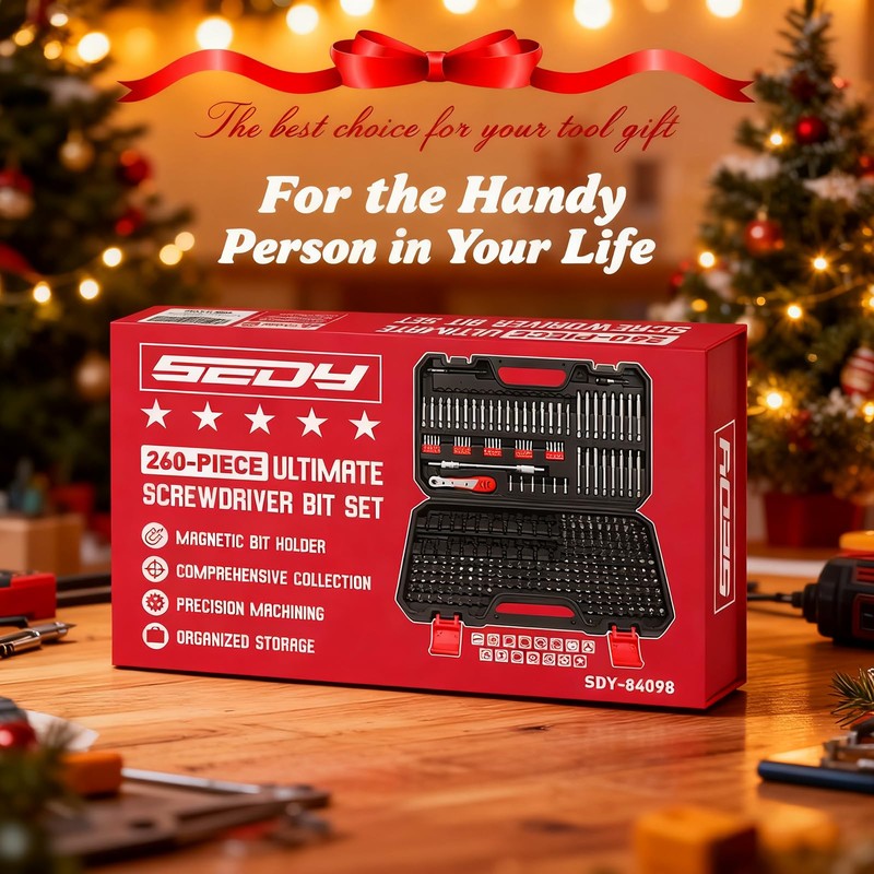 260-Piece Ultimate Precision Screwdriver Bit Set, Premium Security Bit Set