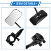 VekAuto 1 Set Motorcycle Rear View Mirrors Handlebar Mirrors Universal
