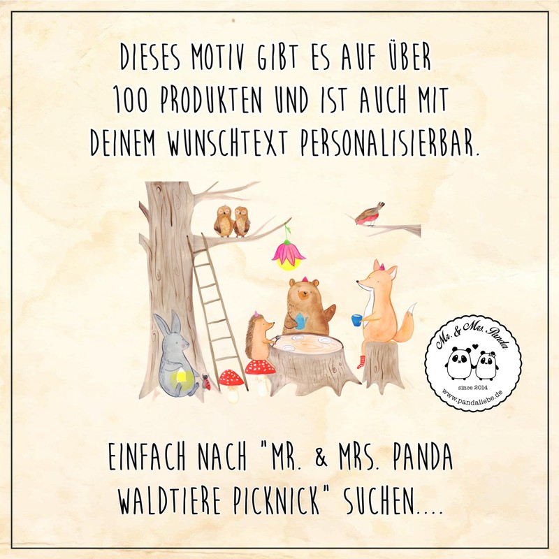 Mr. & Mrs. Panda Car Sun Protection Forest Animals Picnic