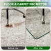 BesWin Office Chair Mat for Carpet, Heavy Duty Hard Glass