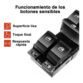 Lohotek Control Maestro Cristales Con Asidero Jetta Clasico Golf A4