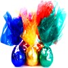 Outus 104 Pcs Cello Sheets Cellophane Colored Cellophane Sheets Translucent